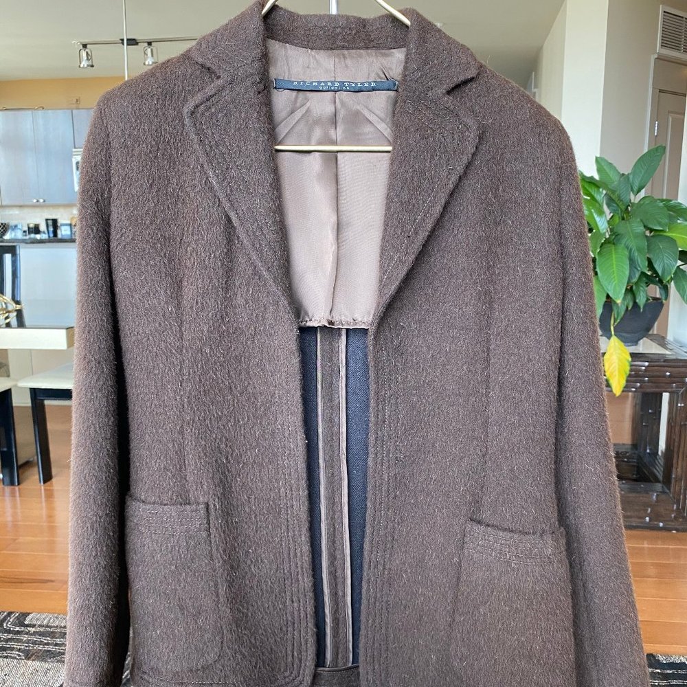 Vintage Richard Tyler Brown Blazer